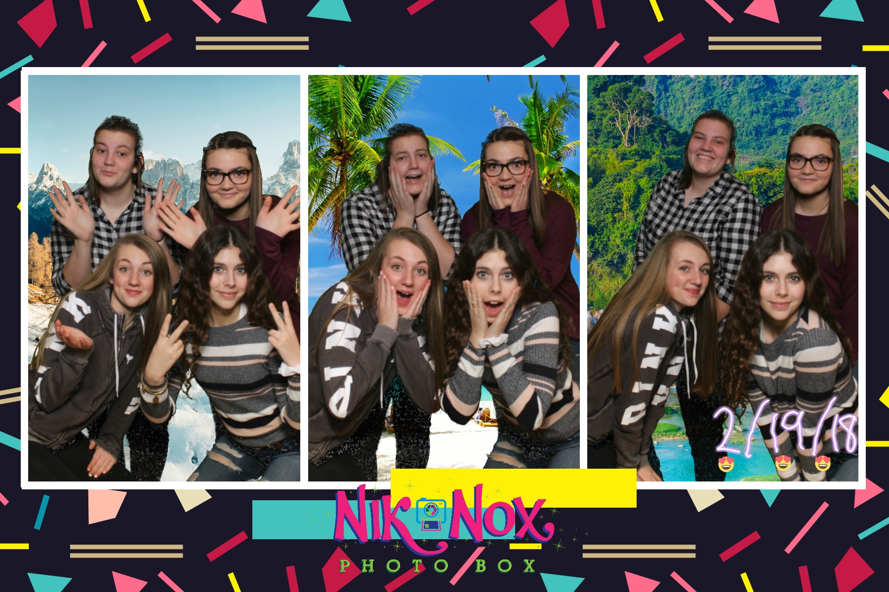 Green Screen Silly | View more photos from the event at gallery.niknoxphotobox.com/u/NiKnox-Photo-Box/Green-Screen-Silly